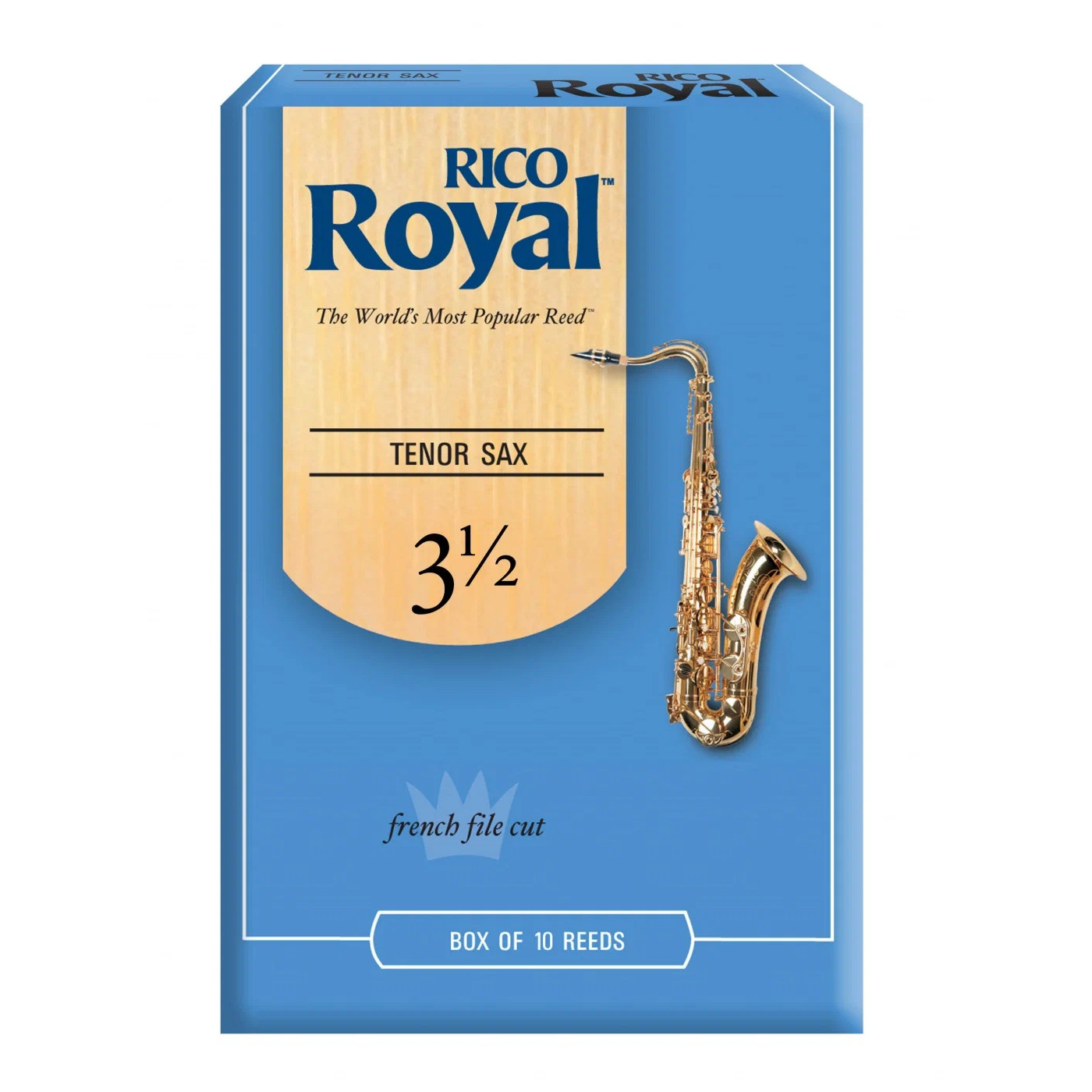 

Rico Rkb1035 (№ 3-1/2) - Трость для саксофона тенор, серия Royal, упаковка 10 штук