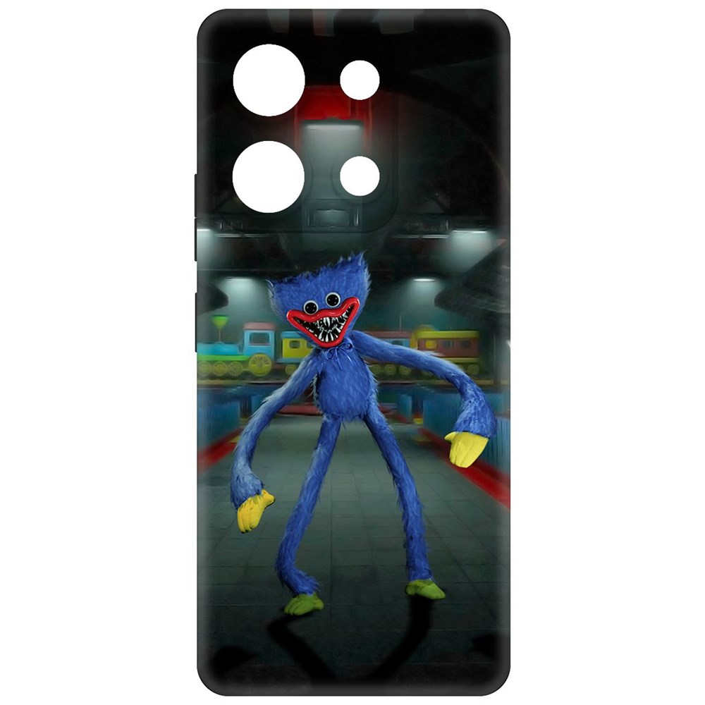 

Чехол-накладка Krutoff Soft Case Хаги Ваги для INFINIX Note 30 черный
