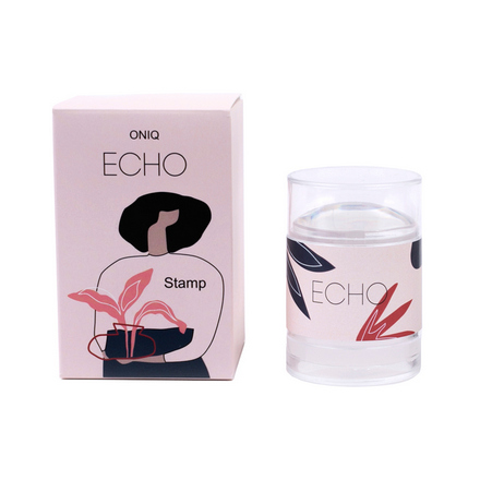 

Штамп и скребок ONIQ, для стемпинга Echo, Прозрачный