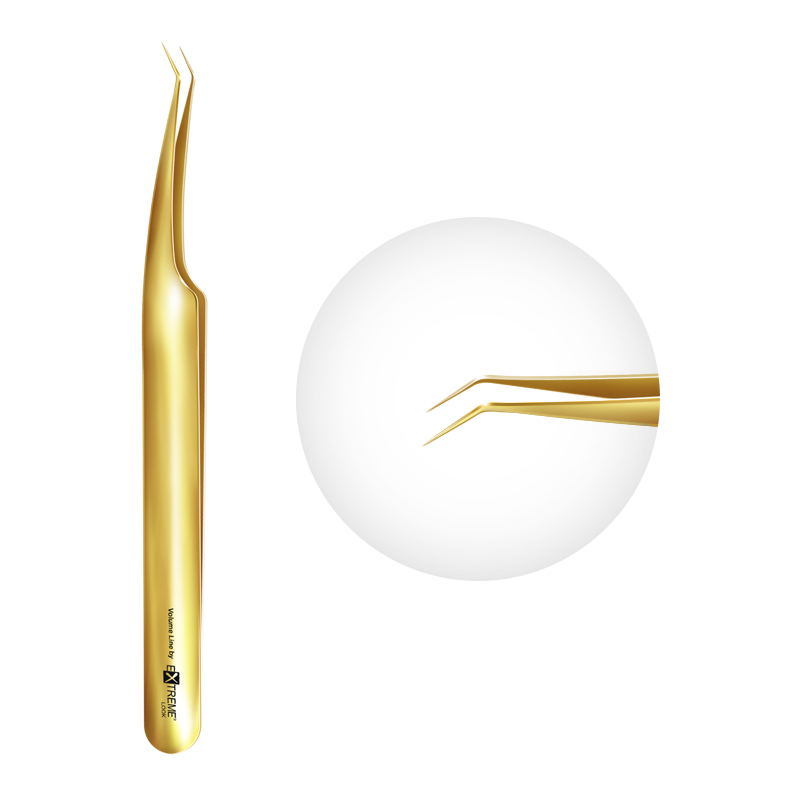 

Пинцет "Gold Delicious" 7мм Extreme Look (Экстрим Лук), Золотистый