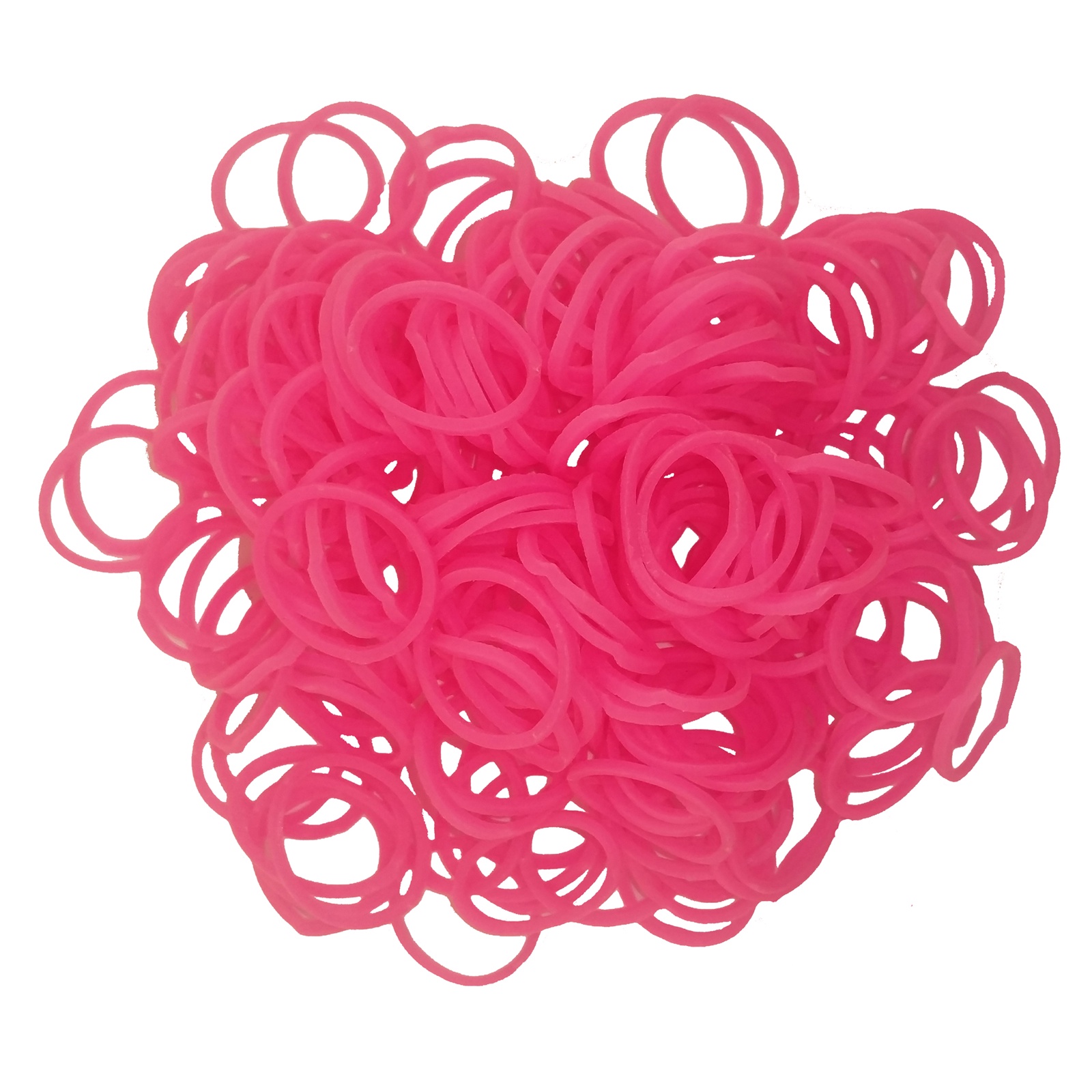 Купить Набор из резинок для плетения Rubber Band одноцветные 600 шт., К-103 К-103-3, Розовый,