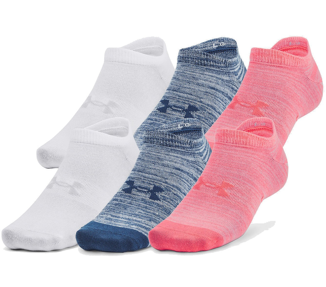 

Комплект носков унисекс Under Armour Ua Essential No Show Socks 6P разноцветных LG, Ua Essential No Show Socks 6P