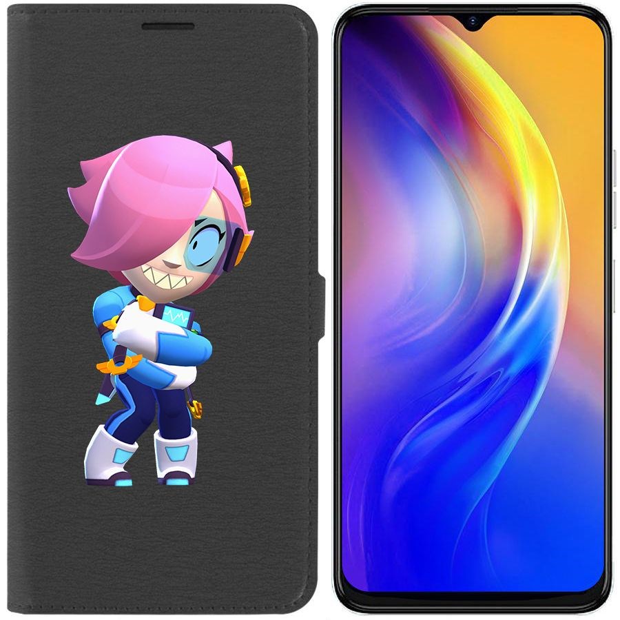 

Чехол-книжка Eco Book для Tecno Spark 10C Brawl Stars-Колетт Навигатор