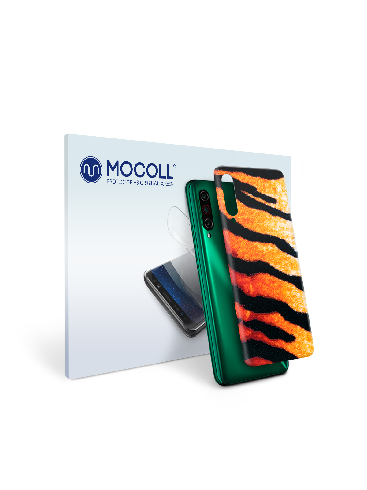 

Пленка защитная MOCOLL для задней панели Meizu M8 Амурский тигр