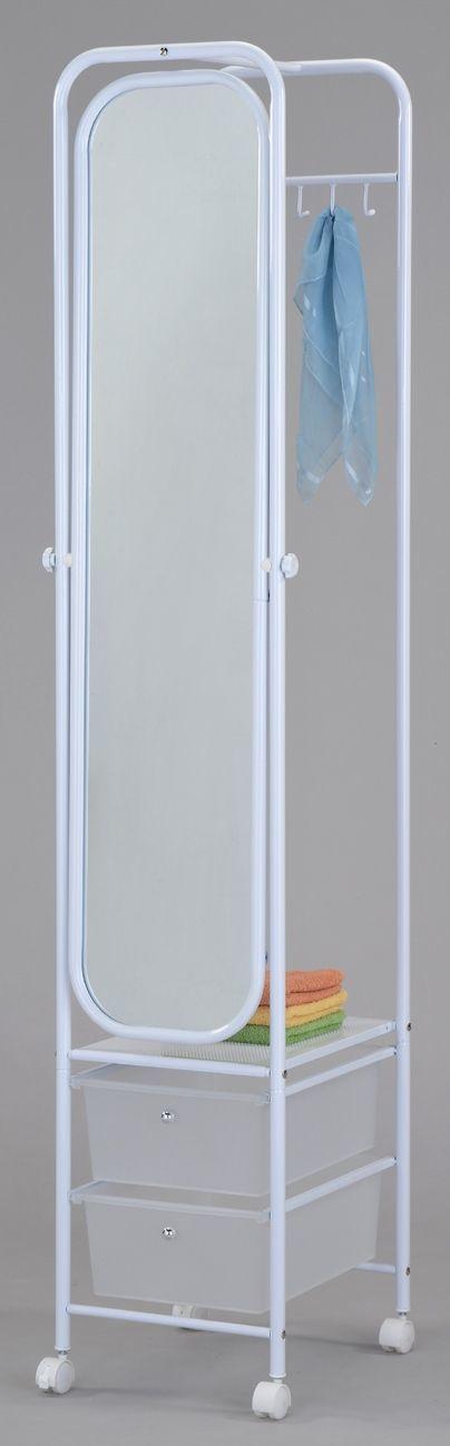 

Зеркало на колёсиках MIK MK-2375-WT Белый, MK-2375-WT