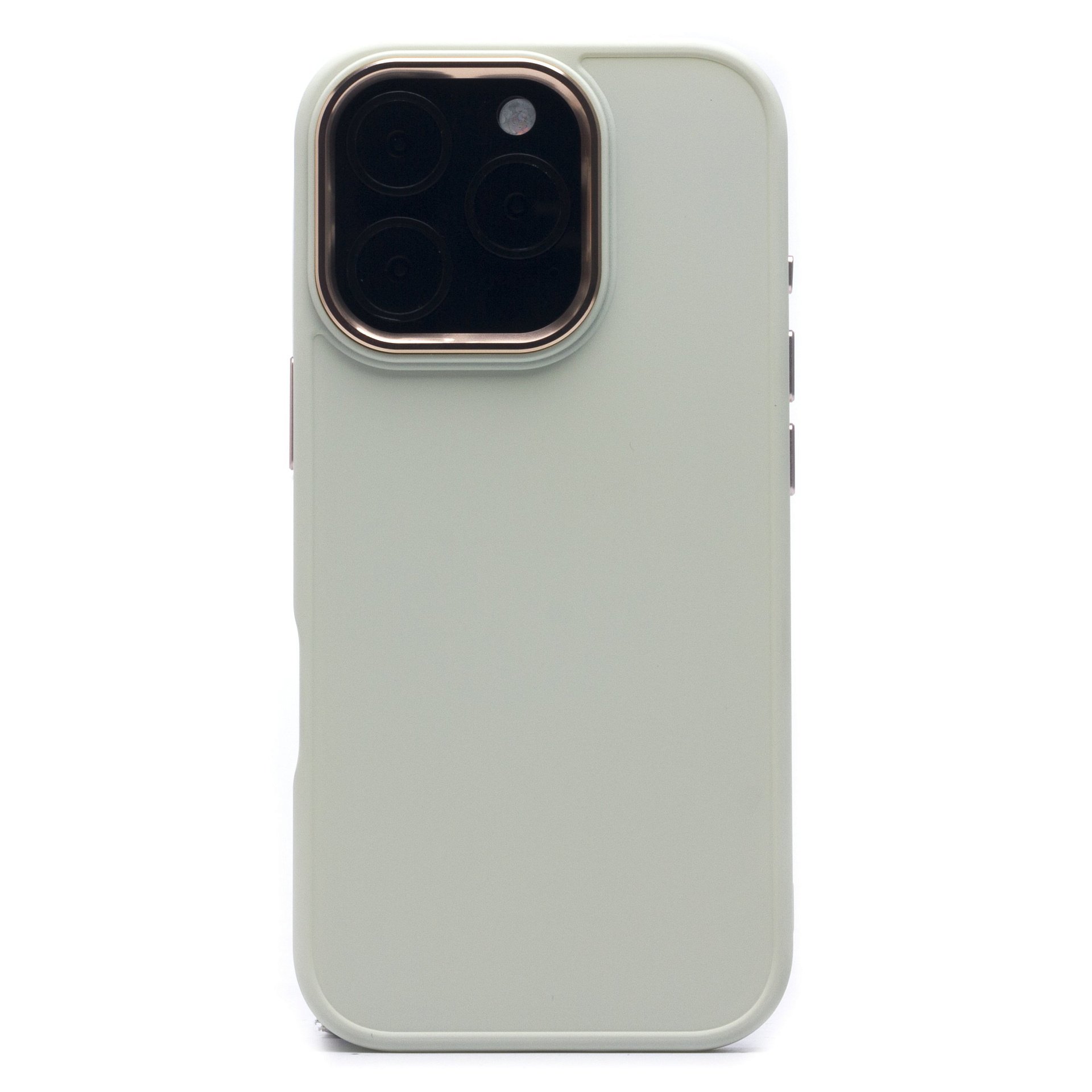 

Чехол для iPhone 16 Pro силиконовый матовый 6 <белый>