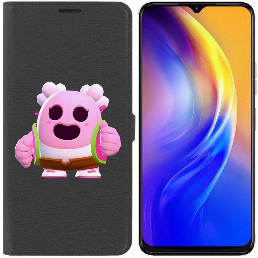 

Чехол-книжка Eco Book для Tecno Spark 10C Brawl Stars-Сакура Спайк