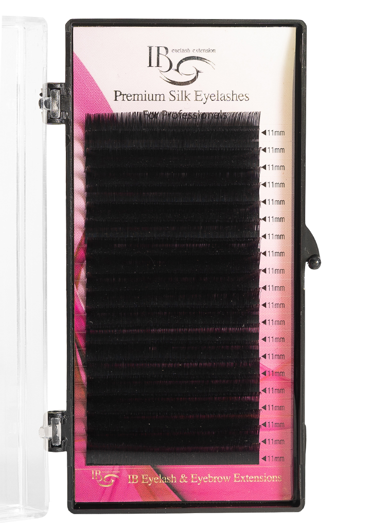 

Ресницы IBeauty Silk 20 линий D 0.12 10 мм, Черный