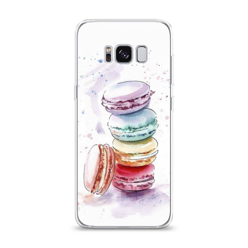 

Чехол Awog на Samsung Galaxy S8 "Пирамидка макарони 2", Желтый, 24750-10
