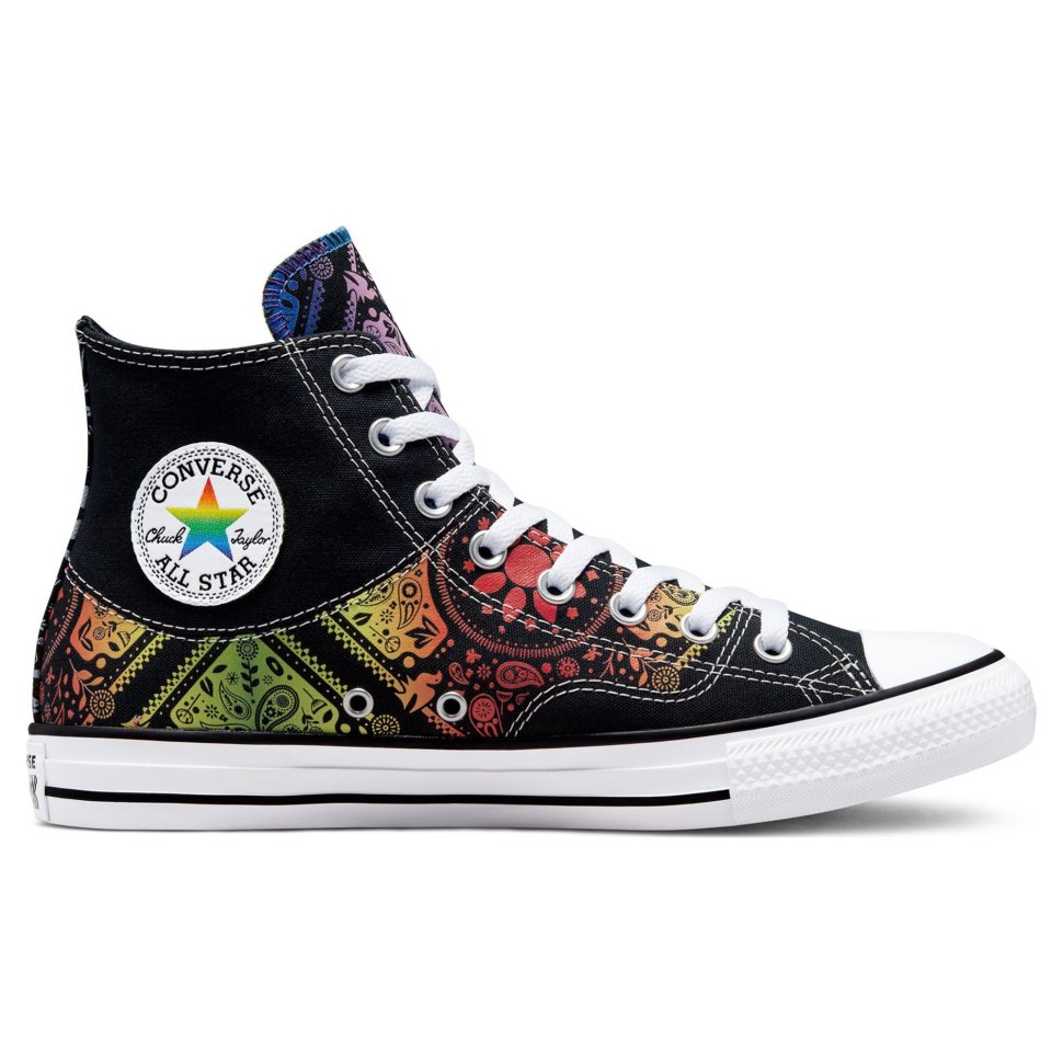 Кеды унисекс Converse A02268 черные 41 EU