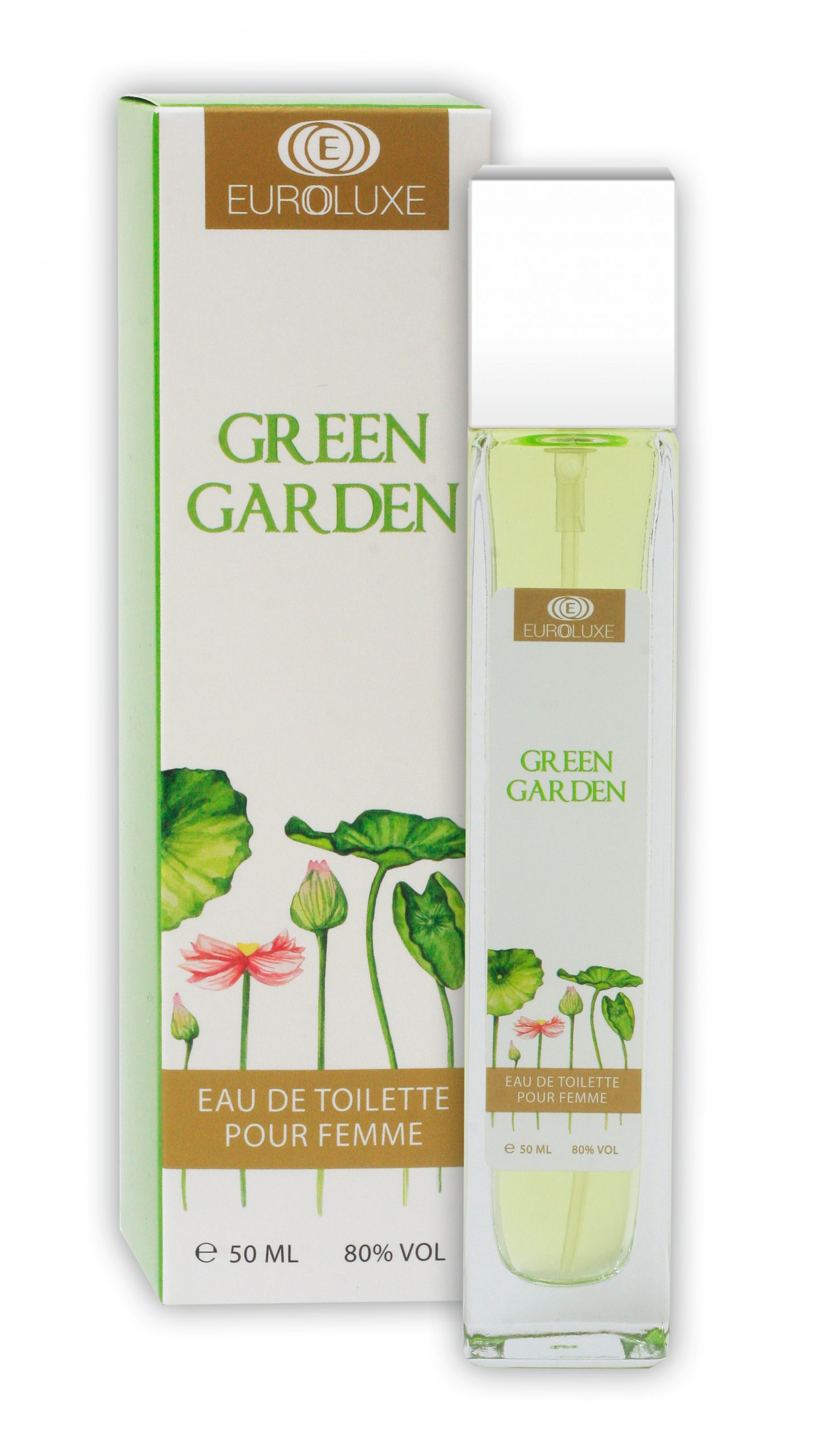 Туалетная вода женская Euroluxe Green Garden 50 мл bio textiles халат женский green