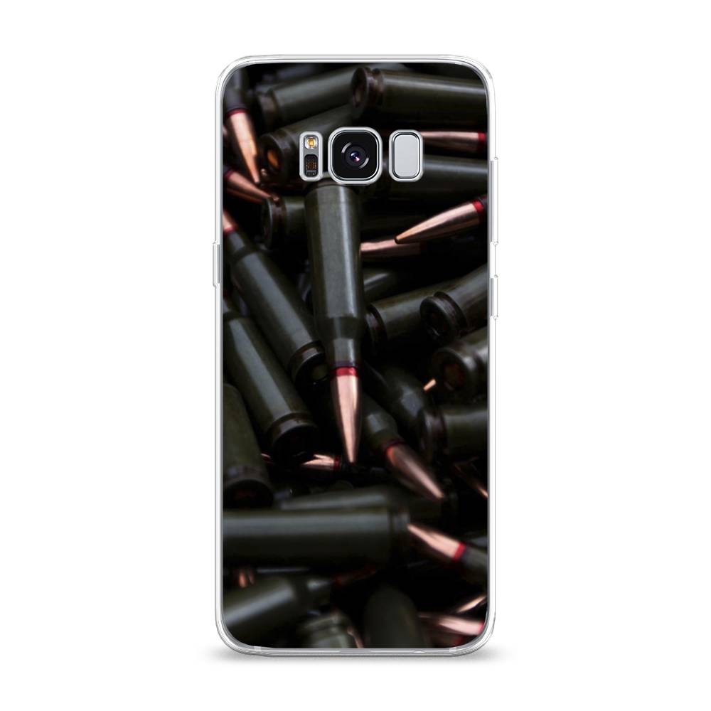 

Чехол Awog на Samsung Galaxy S8 "Пули черные", Черный;коричневый, 24750-5