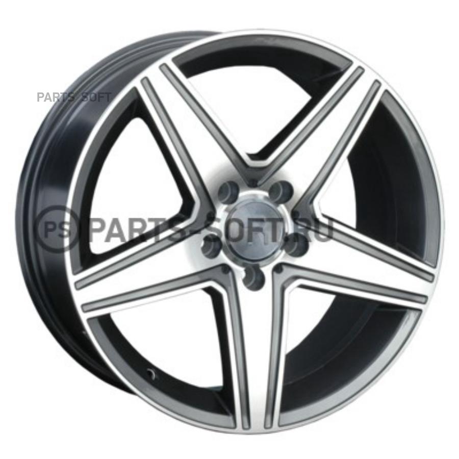 

Колесный диск 7x16/5x112 ET33 D66,6 MR72 GMF (конус, MB001) 700 кг, Черный