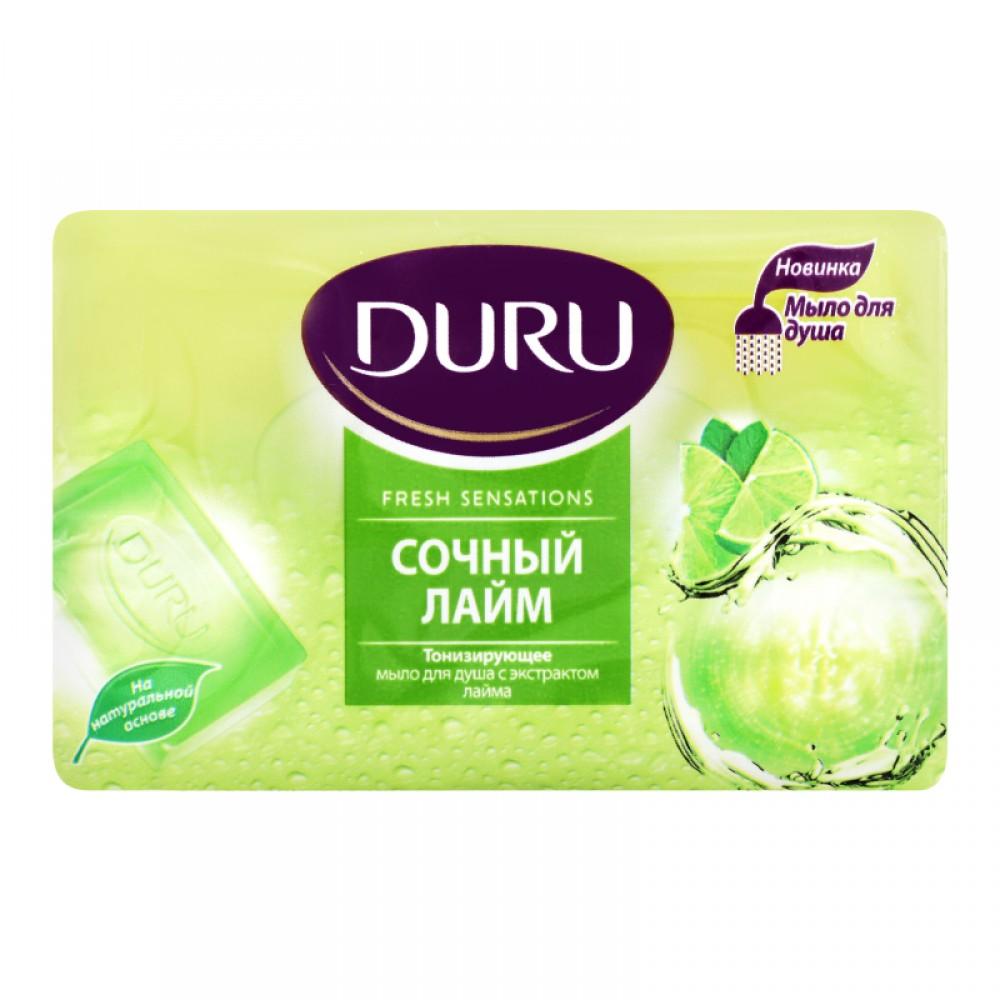 фото Туалетное мыло для душа duru fresh sensations лайм 150 г