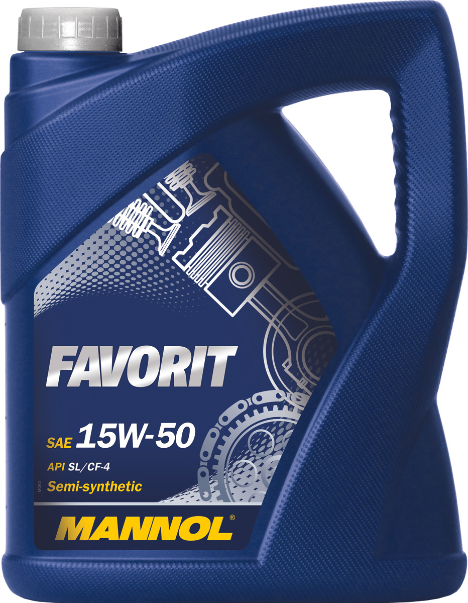 Моторное масло Mannol Favorit 15W50 4 л