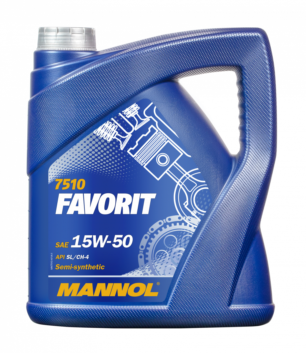 Моторное масло Mannol Favorit 15W50 4л