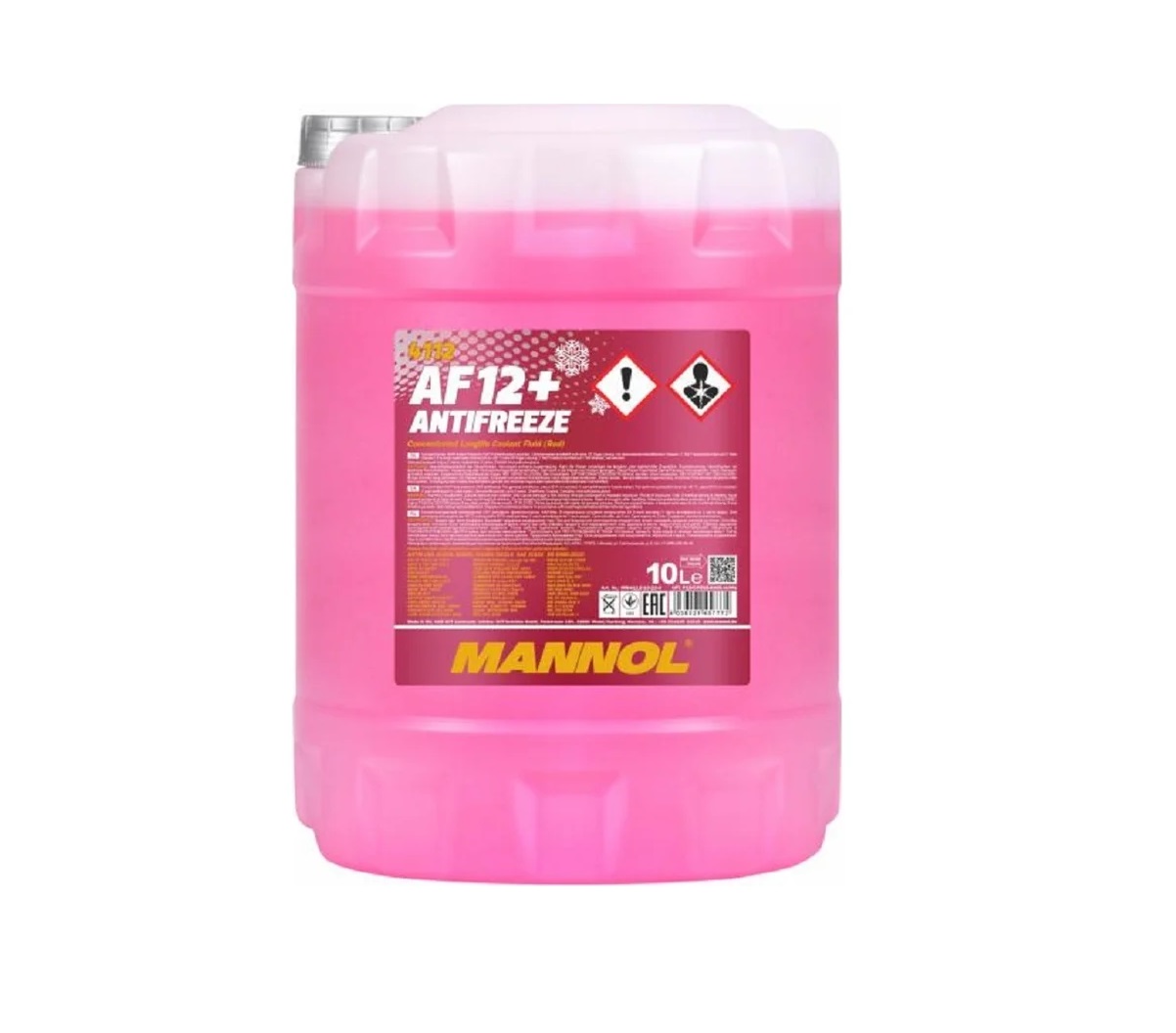 

Концентрат антрифриз MANNOL ANTIFREEZE AF12+ LONGLIFE 10 л красный 2064