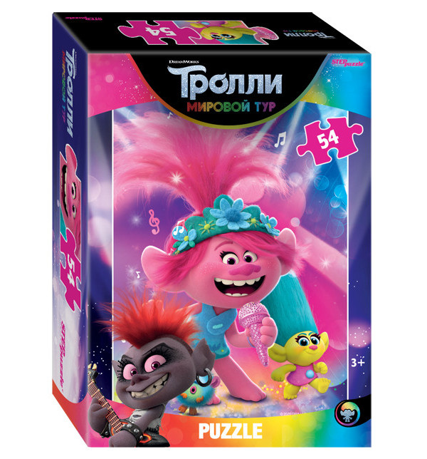 

Пазл Step Puzzle Trolls 2 54 элемента