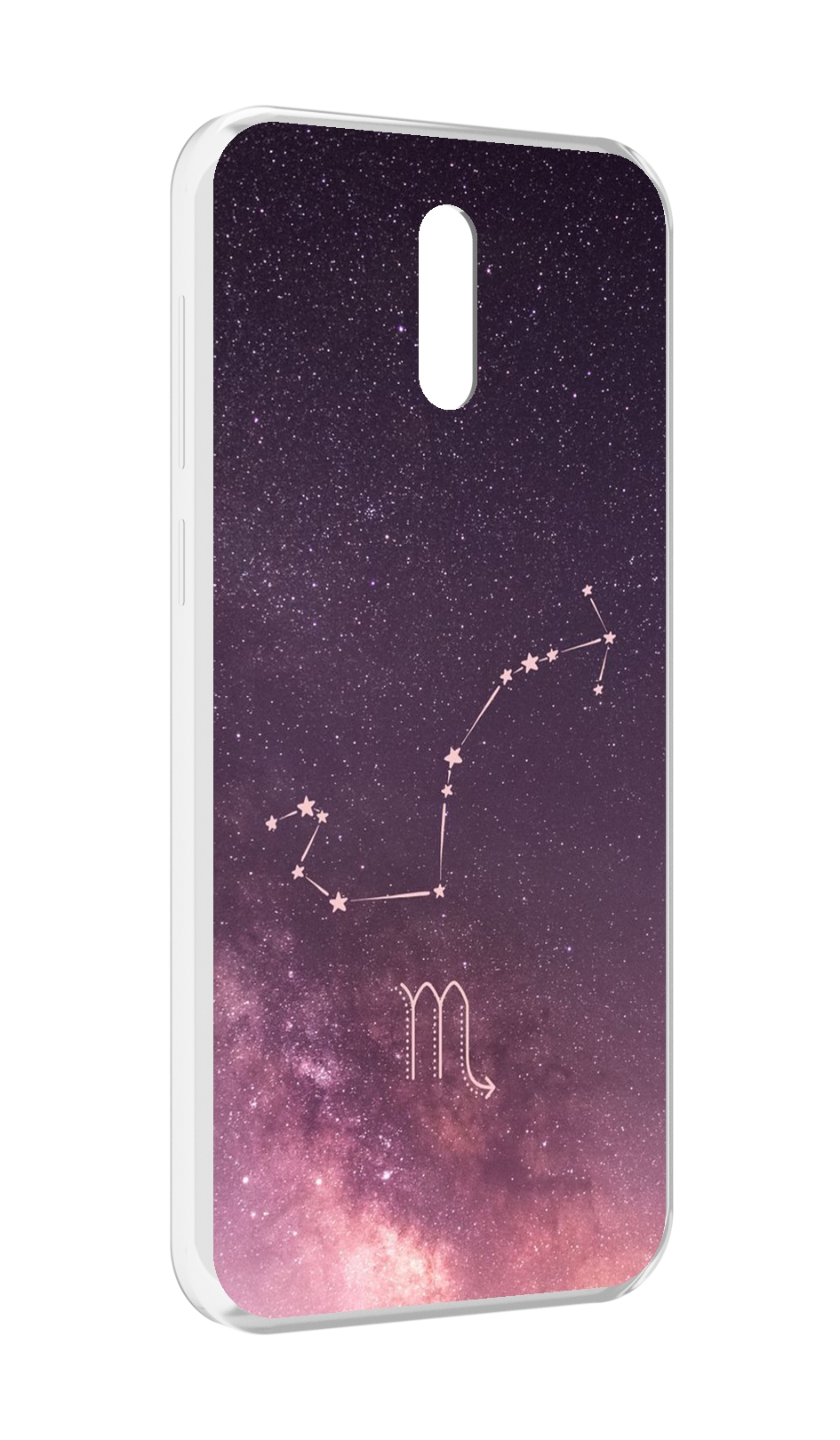 

Чехол MyPads знак зодиака скорпион 4 для Alcatel 3L (2019), Прозрачный, Tocco