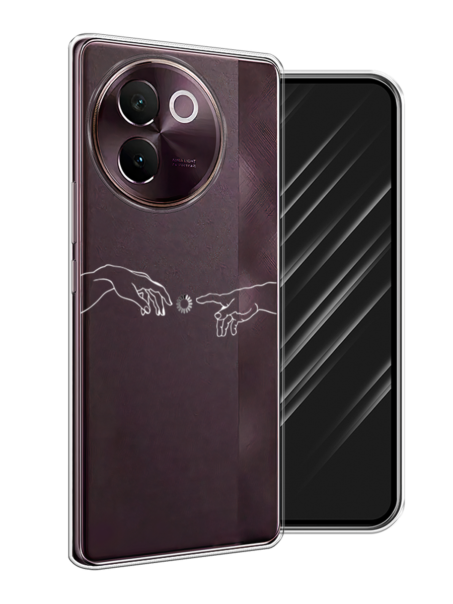

Чехол Awog на Vivo V30e "Загрузка творения", Белый;серый;прозрачный, 2610550-1