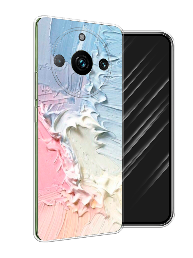 

Чехол Awog на Realme 11 Pro "Фруктовое мороженное", Голубой;розовый;желтый