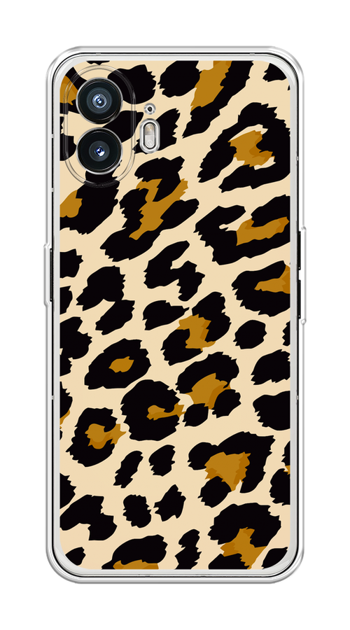 

Чехол на Nothing Phone (2) "Леопардовый узор мелкий", Коричневый;черный;бежевый, 3300250-1