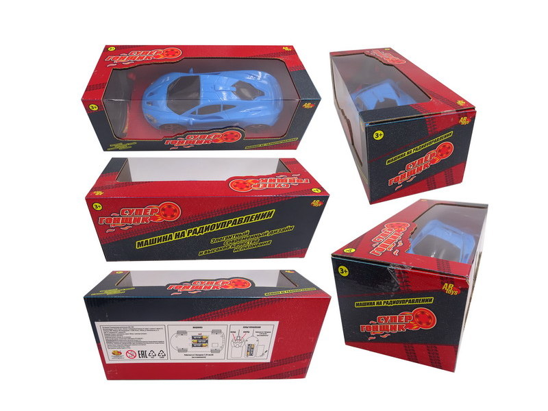 

Машинка на радиоуправлении Junfa Toys Супер гонщик C-00372