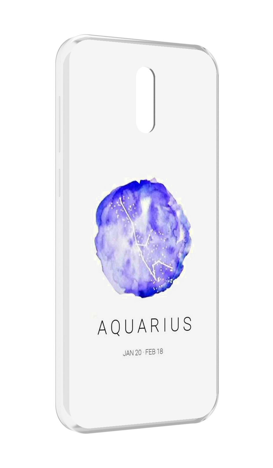 

Чехол MyPads знак зодиака водолеи 5 для Alcatel 3L (2019), Прозрачный, Tocco