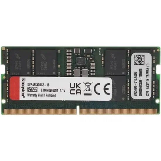 

Оперативная память Kingston ValueRAM (KVR48S40BS8-16) DDR5 1x16Gb 4800MHz, ValueRAM