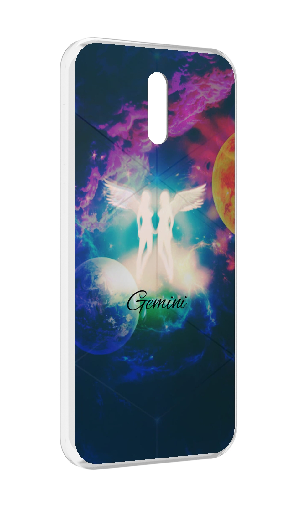 

Чехол MyPads знак зодиака близнецы 3 для Alcatel 3L (2019), Прозрачный, Tocco