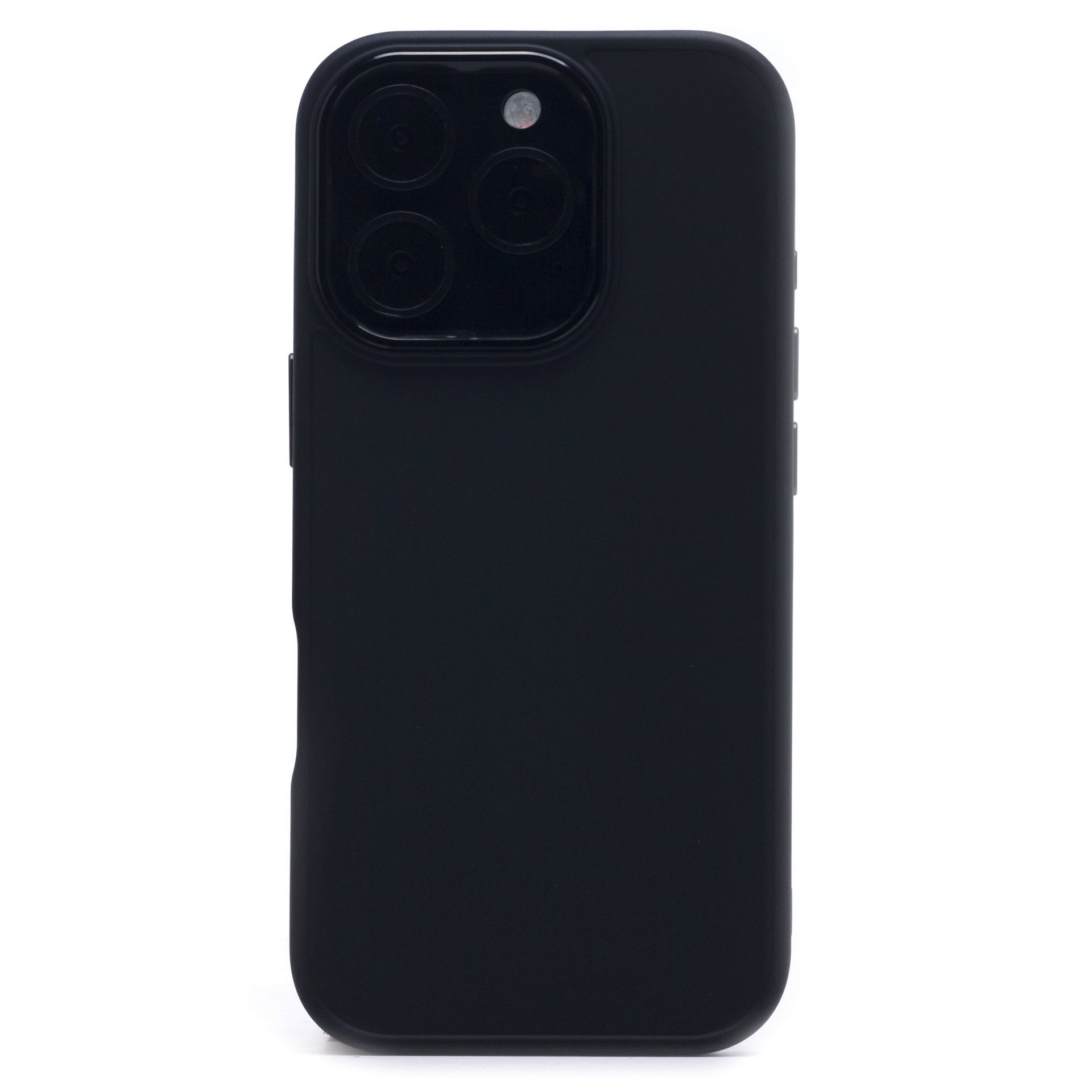

Чехол для iPhone 16 Pro силиконовый матовый 6 <черный>