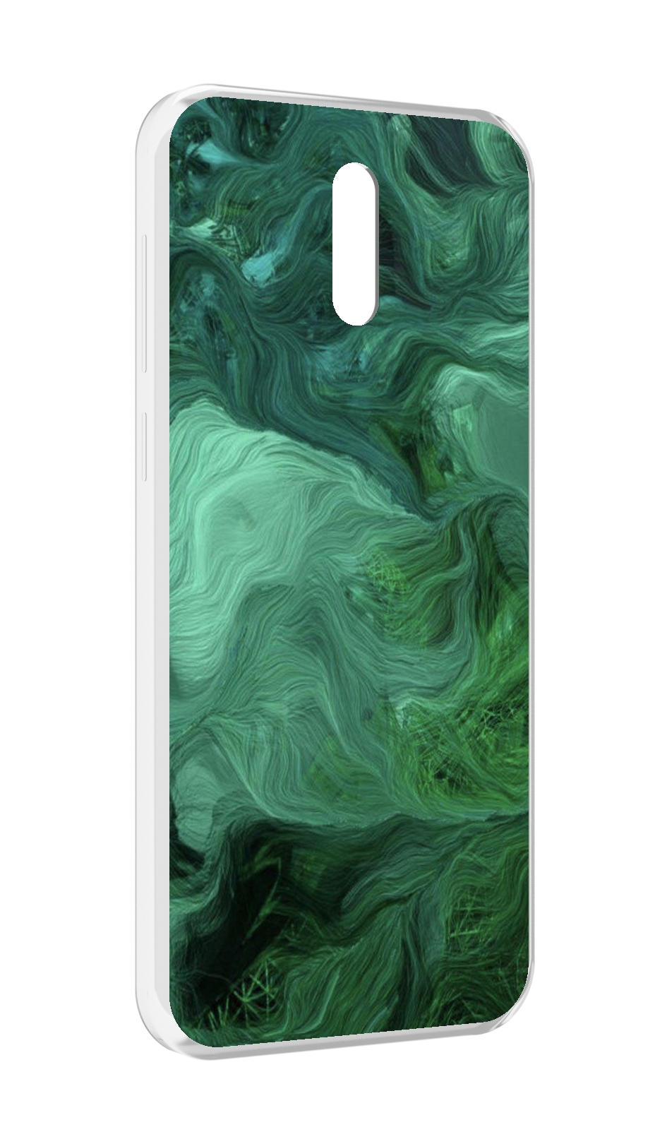 

Чехол MyPads зеленые нити для Alcatel 3L (2019), Прозрачный, Tocco