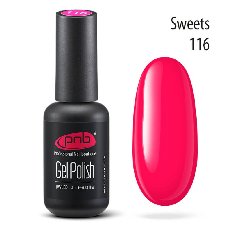 

Гель-лак для ногтей PNB Gel Polish 116 Sweets 8 мл, Gel Polish