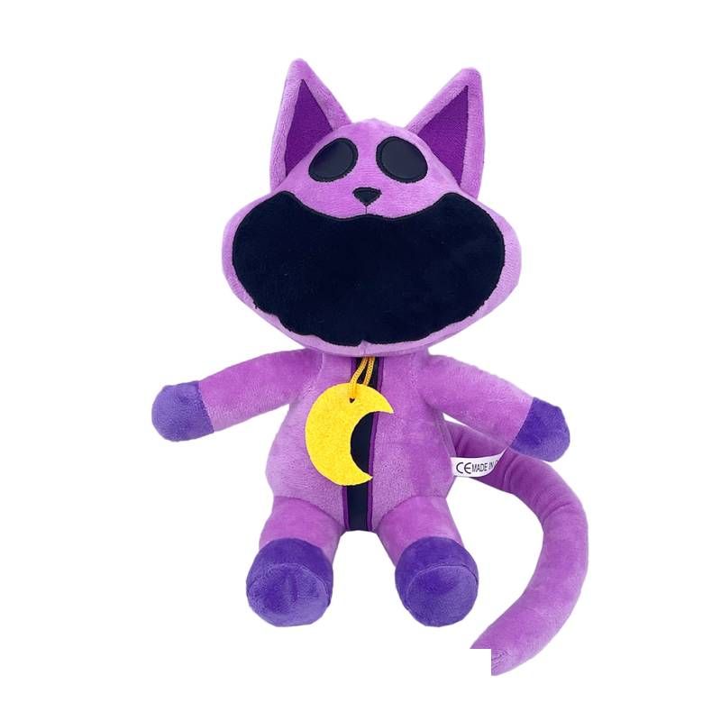 Мягкая игрушка Улыбающиеся твари Кот Кэтнэп Фиолетовый