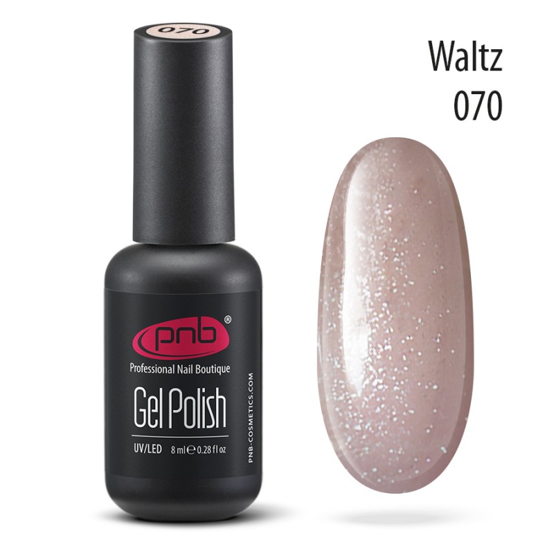

Гель-лак для ногтей PNB Gel Polish 070 Waltz 8 мл, Gel Polish
