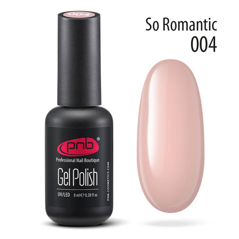 

Гель-лак для ногтей PNB Gel Polish 004 Romantic 8 мл, Gel Polish