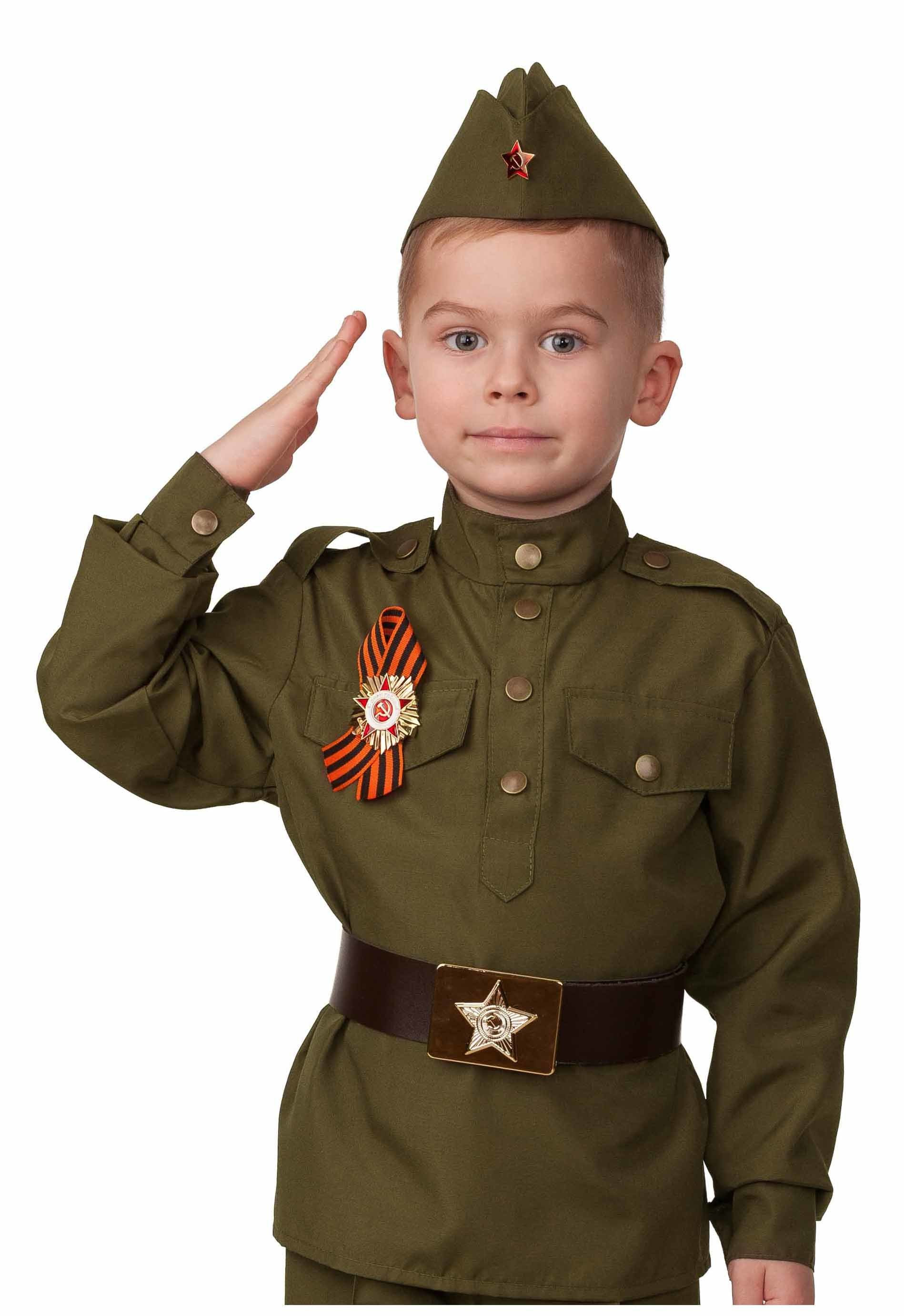 Костюм Батик Солдат Для Малышей (Хлопок) Детский 28 (98 см)