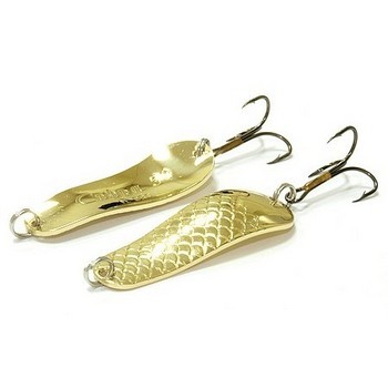

Блесна колеблющаяся Mister Cro Кобра 50/16 G, Золотистый