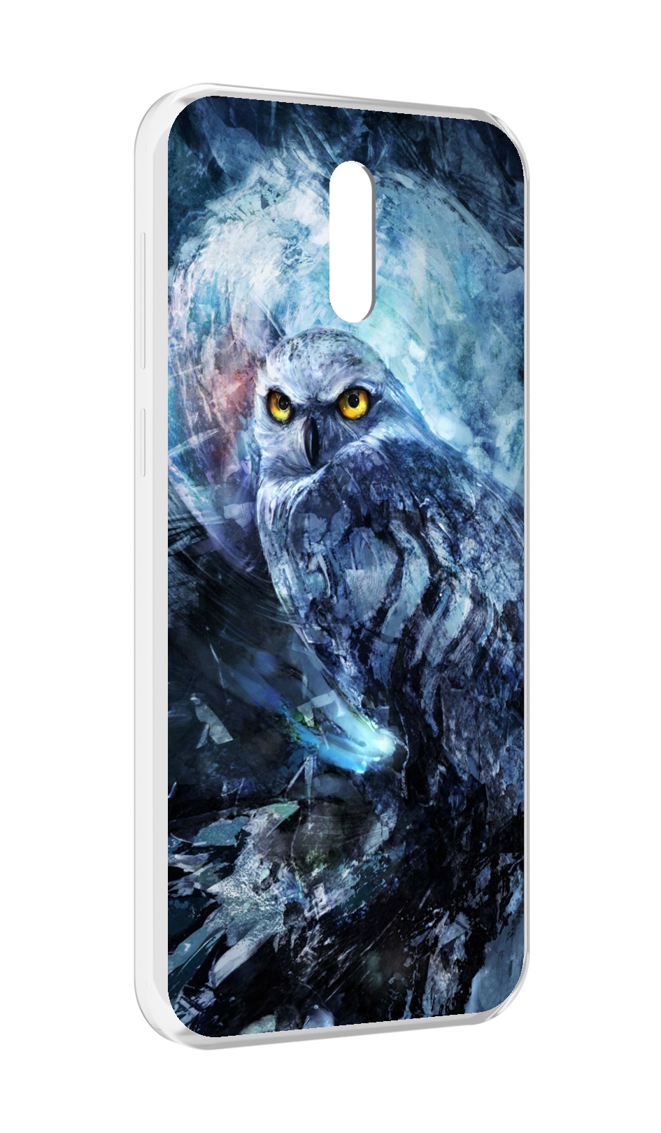 

Чехол MyPads замороженная-сова для Alcatel 3L (2019), Прозрачный, Tocco