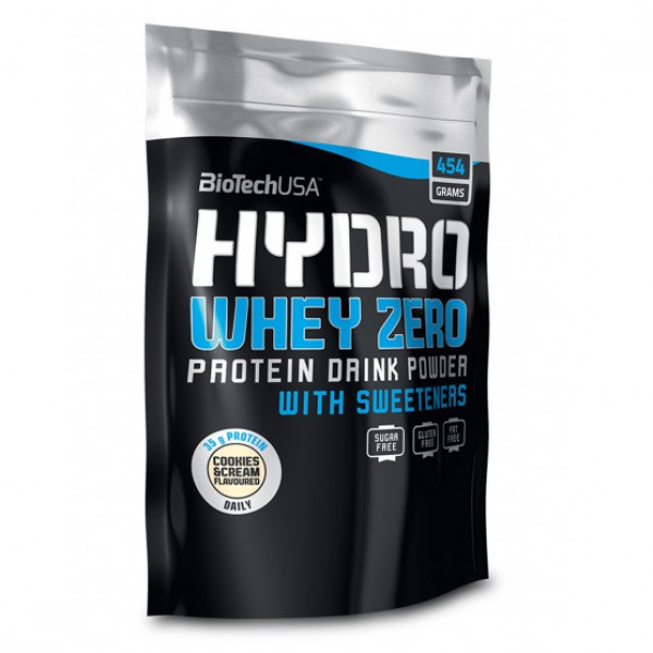 фото Протеины biotech hydro whey zero - 454 грамма, клубника