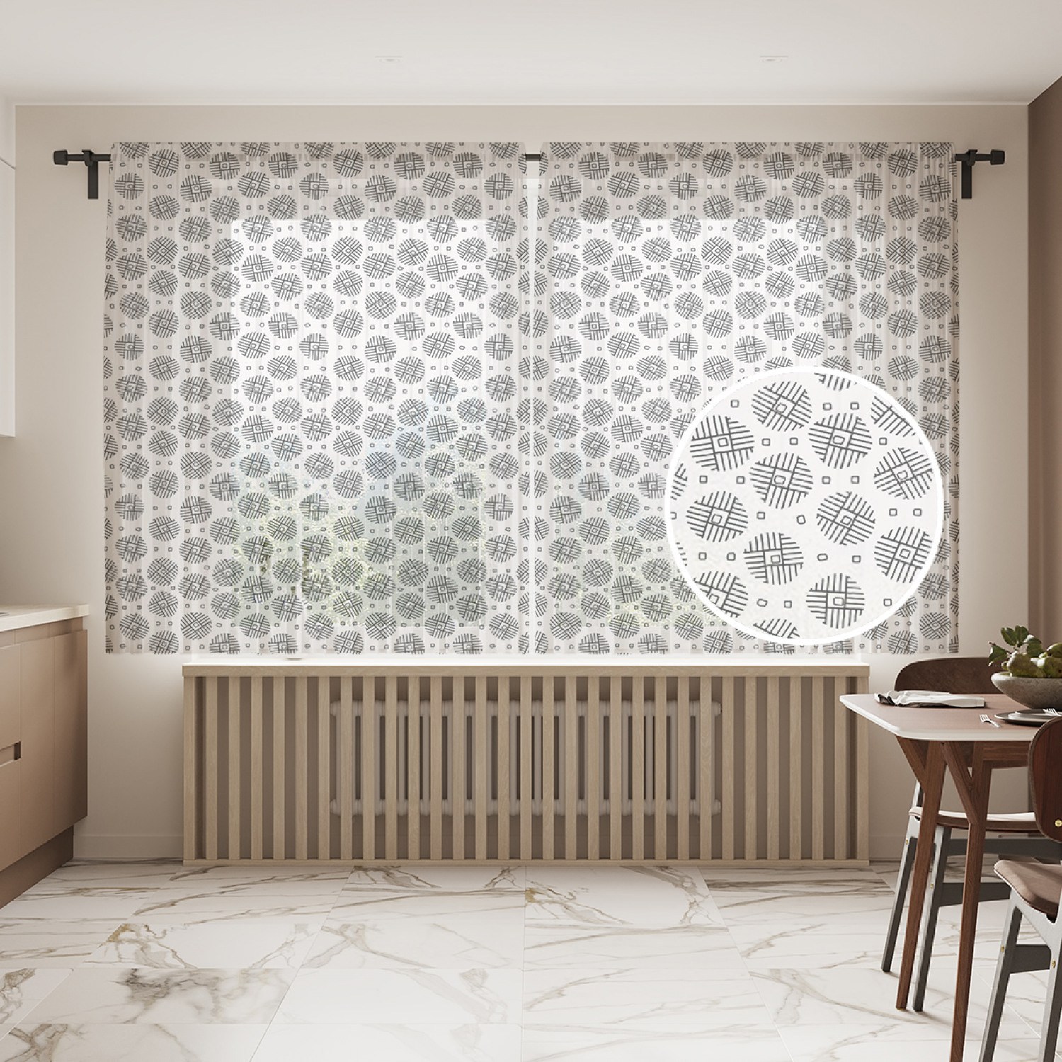 

Шторы и тюль tul_57519_145x180 Имитация мячей JoyArty, Имитация мячей