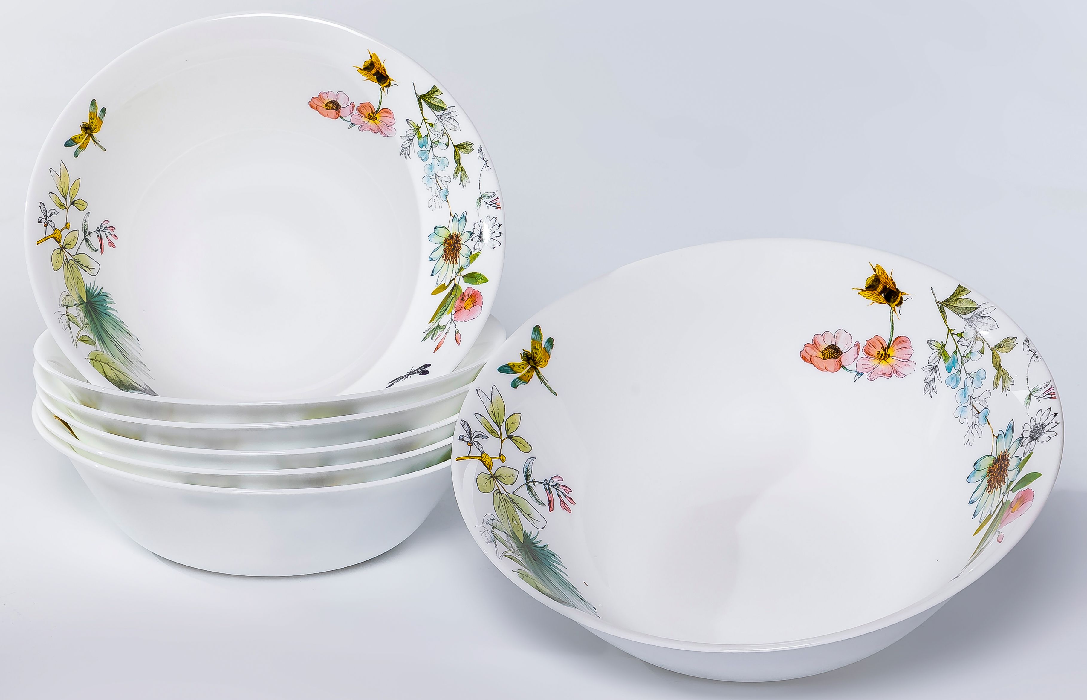 

Салатник Olaff Адель 7 шт 650 мл 197-21034