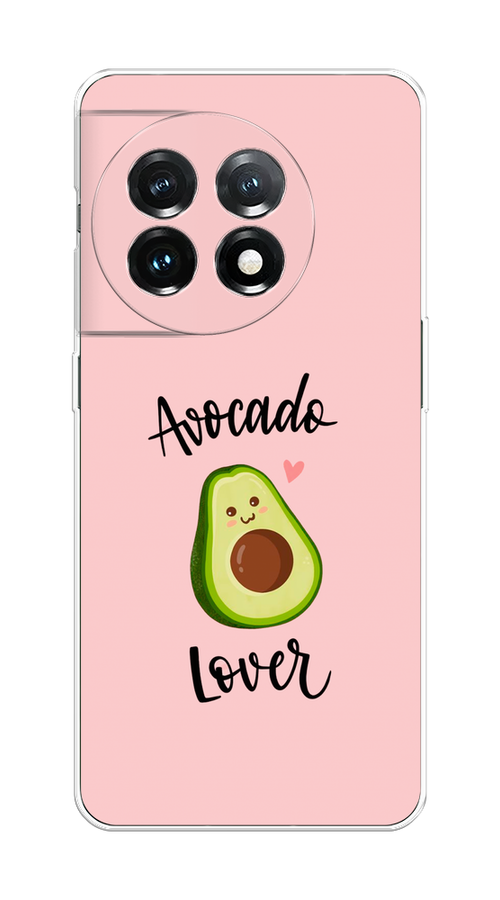 

Чехол на OnePlus 11 "Avocado lover", Розовый;зеленый, 153650-6