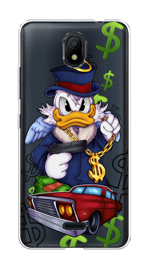 

Чехол на Nokia C100 "Scrooge McDuck with a Gold Chain", Красный;синий;белый, 125350-6