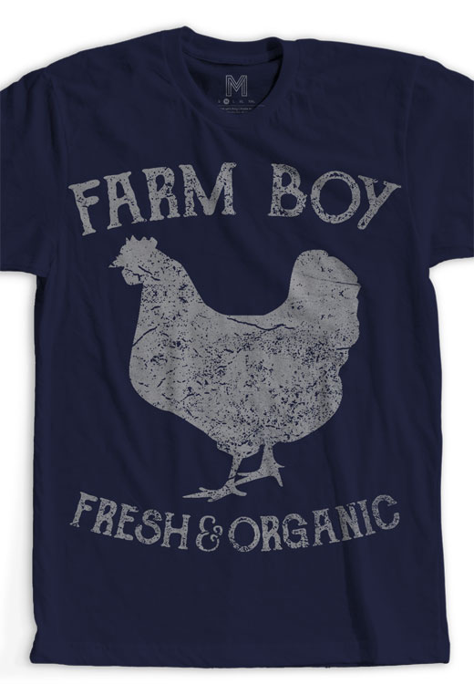 

Футболка унисекс NoBrand Farm Boy Chicken черная M, Черный, Farm Boy Chicken