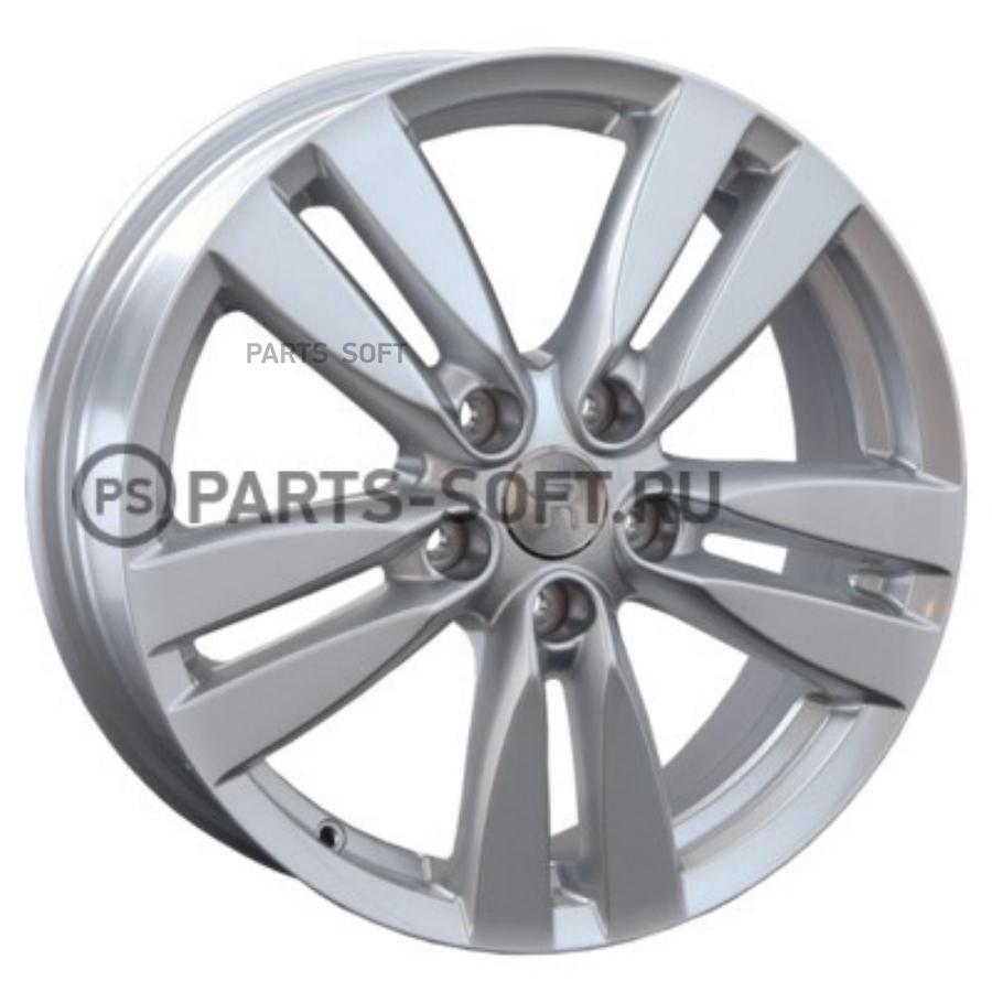 

Колесный диск 6,5x17/5x114,3 ET45 D66,1 NS82 Sil (конус, C570), Серебристый