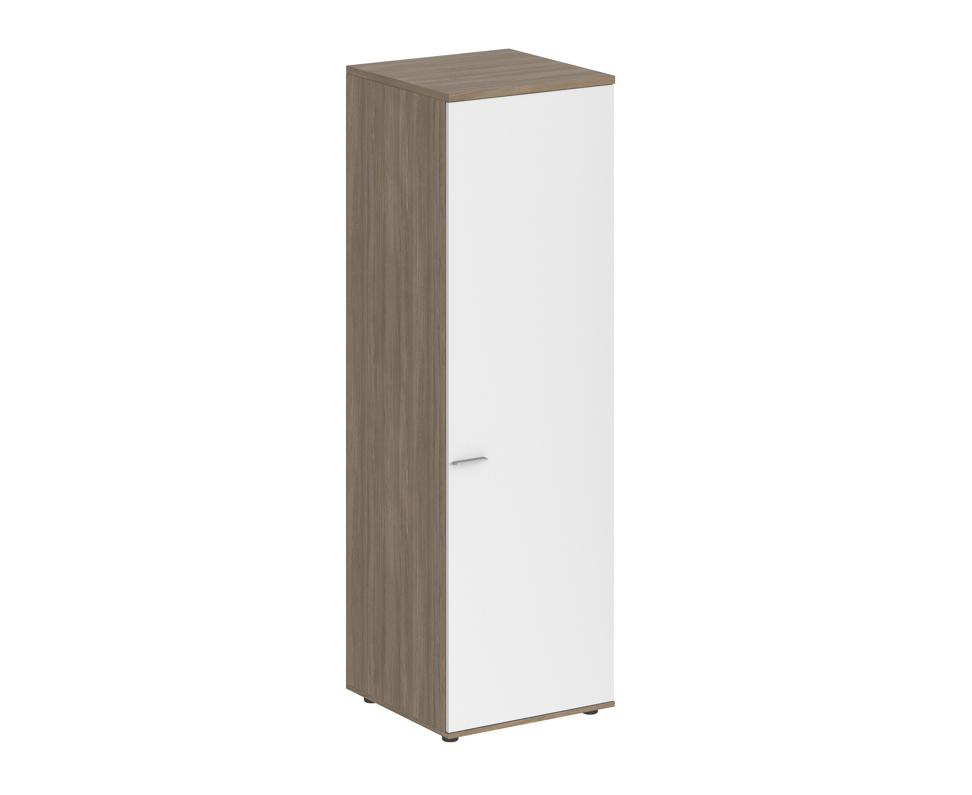 

Гардероб Norden SG.826 правый корпус: дуб темный; фасад: белый, Коричневый;белый, SG.826 правый