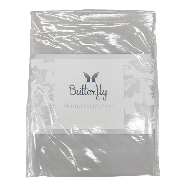 

Наволочка Butterfly тенсель 70x70 см серая