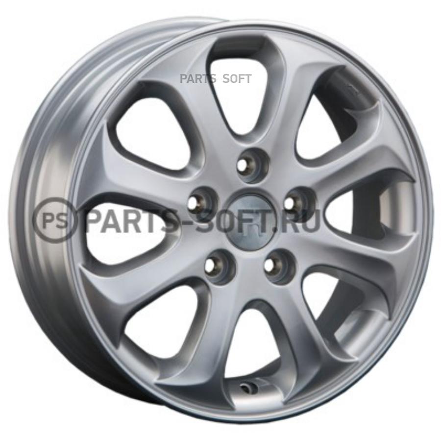 

Колесный диск 5,5x15/5x114,3 ET47 D67,1 HND23 Sil (конус, C570) 489 кг, Серебристый