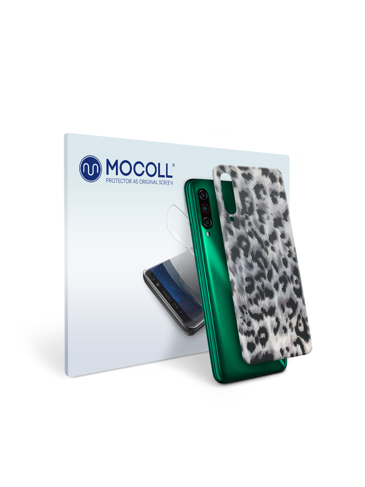 

Пленка защитная MOCOLL для задней панели Meizu 16 Снежный барс